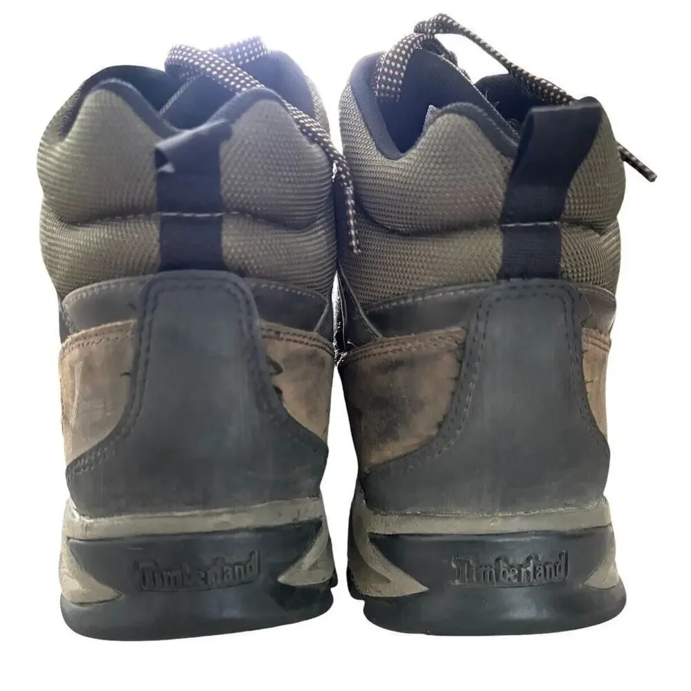 Timberland Keele Ridge Steel Toe Work Boots Brown Men's 14 W